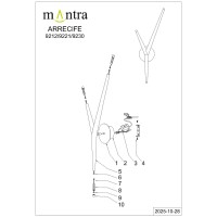 9212 Настенный светильник ARRECIFE Mantra