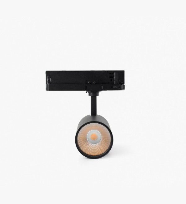 Трековый светильник Fost Ш70 43W черный 23° FASHION CASAMBI