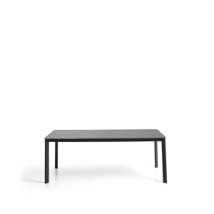 Уличный стол Anafi из спеченного камня и графитового алюминия 180 x 90см