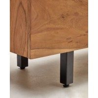 Сервант Uxue из массива акации с беленой отделкой 150 x 88