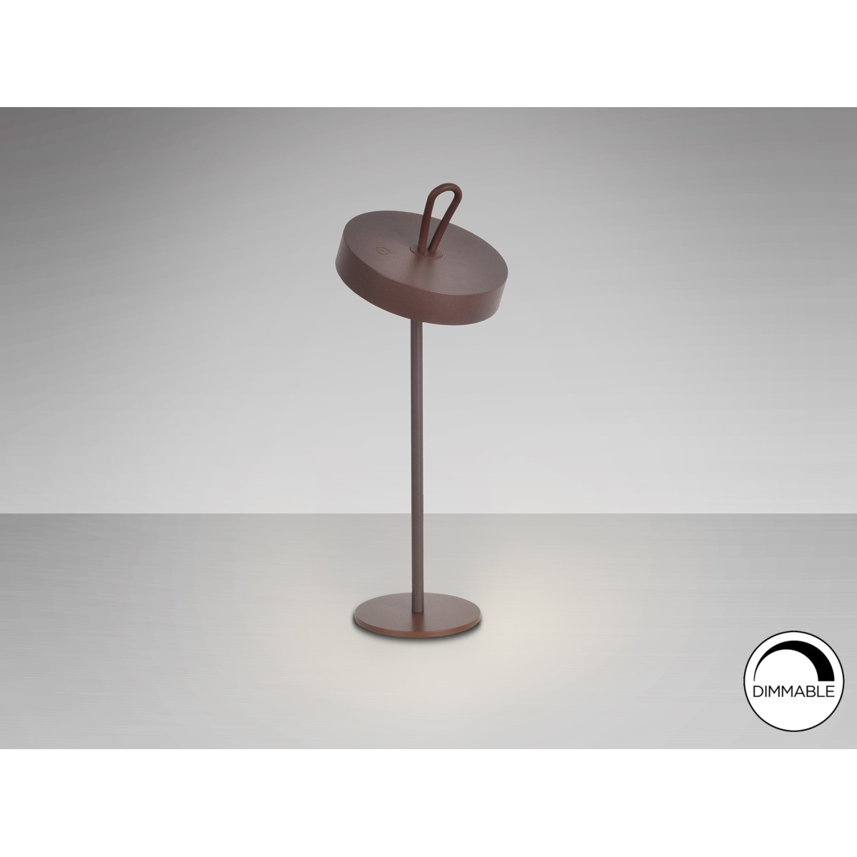 Gong Настольная лампа LED с отделкой Corten