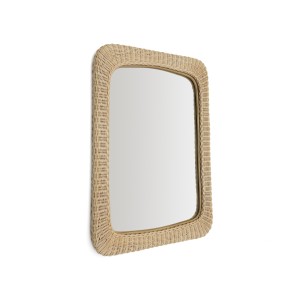 Зеркало из ротанга Zilna 58 x 79 см
