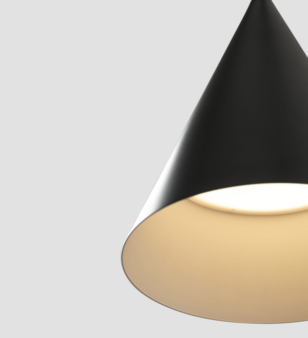 LINA Черный подвесной светильник LED 12W 2700K