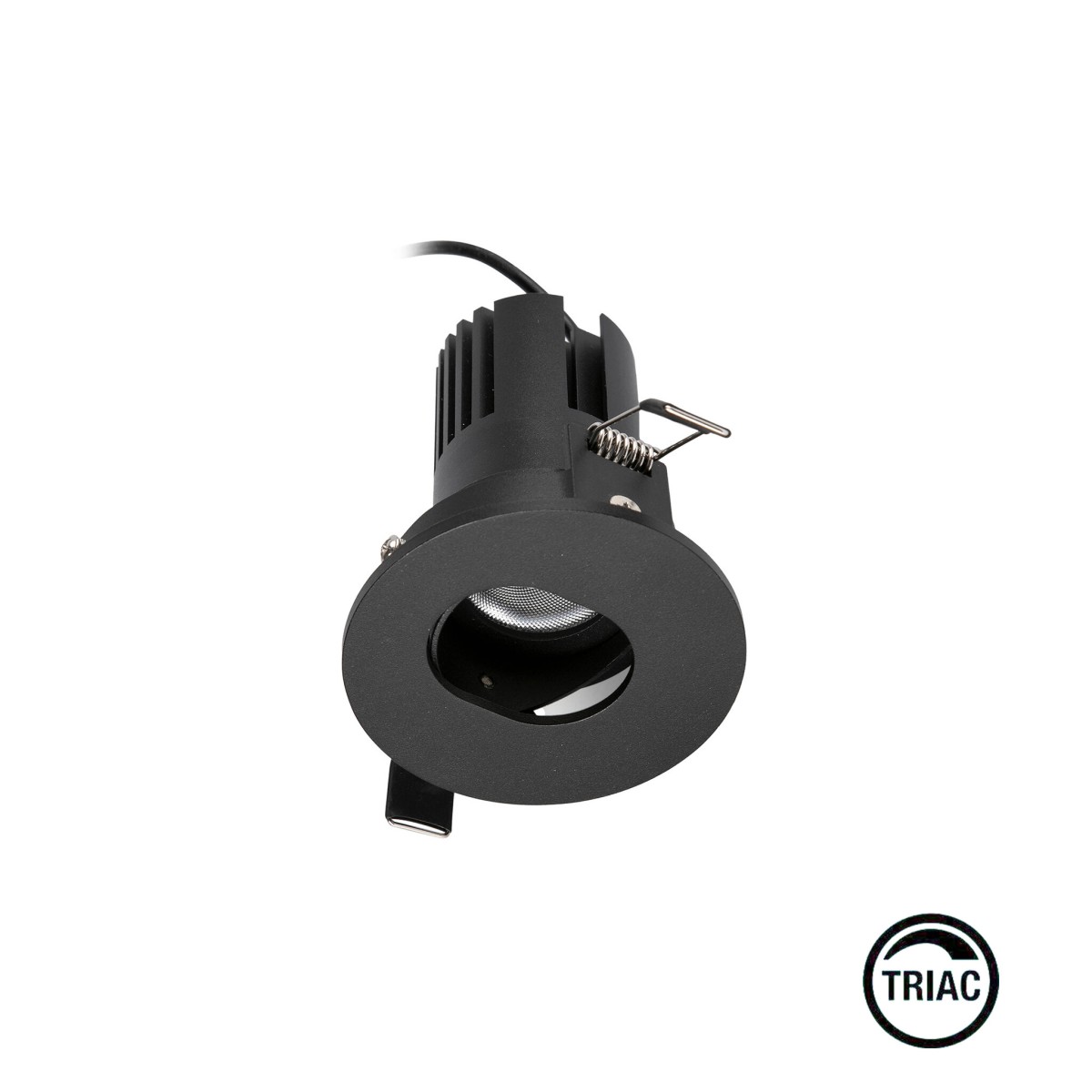 Встраиваемый светильник KIRA PINHOLE ORI IP20 6W черный 36є 4000K TRIAC