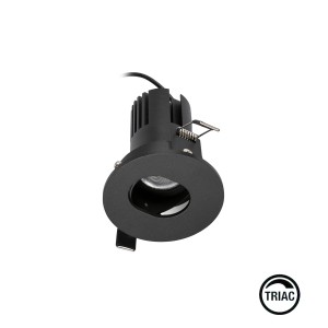 Встраиваемый светильник KIRA PINHOLE ORI IP20 6W черный 36є 4000K TRIAC