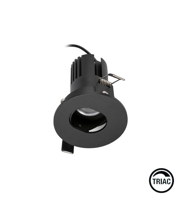 Встраиваемый светильник KIRA PINHOLE ORI IP20 6W черный 36є 4000K TRIAC