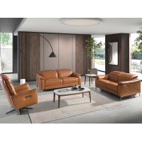 Овальный столик 2132/CT933 из керамики и ореха