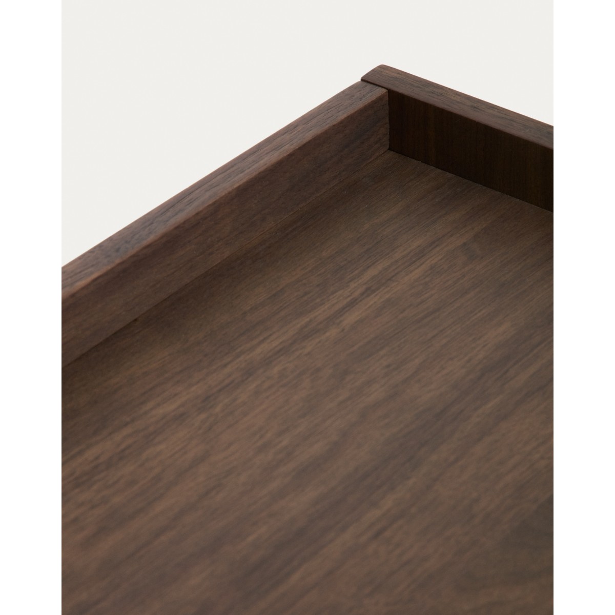 Комод Onix с отделкой из орехового шпона темного цвета, 150 x 80 см