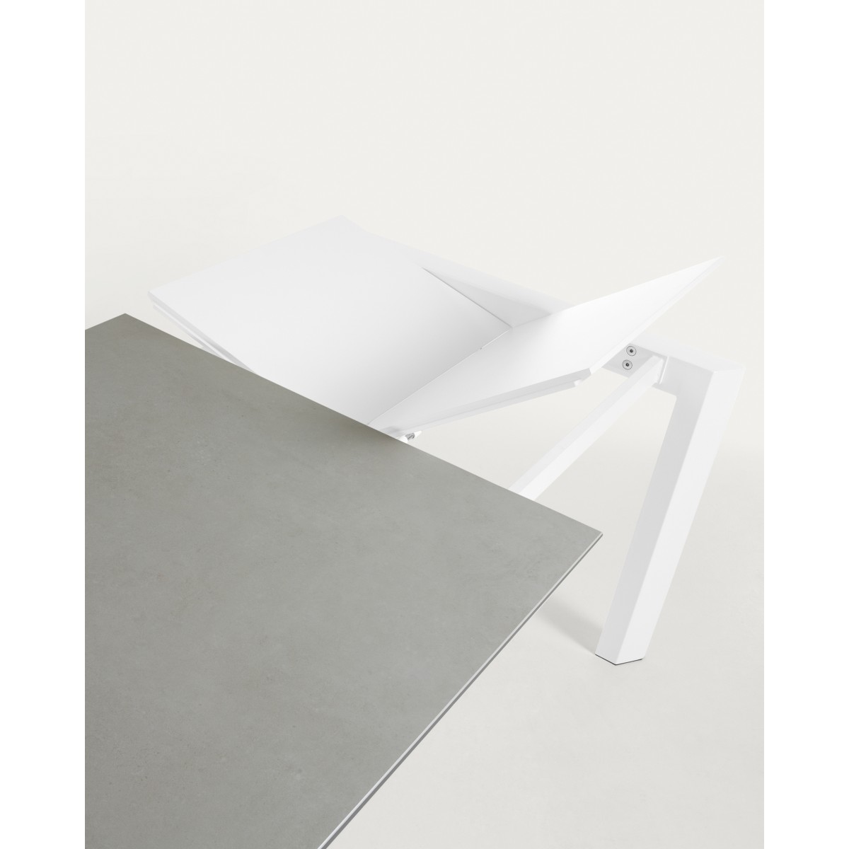 ATTA Стол 140 (200) x90 белый, керамика