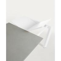 ATTA Стол 140 (200) x90 белый, керамика