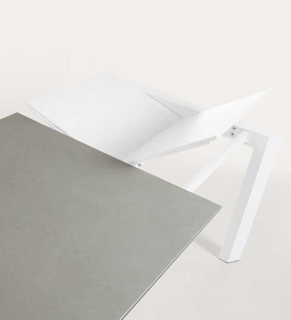 ATTA Стол 140 (200) x90 белый, керамика