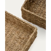 Tossa Набор из 2-х корзинок из натурального волокна 28 x 20 см / 32 x 27 см
