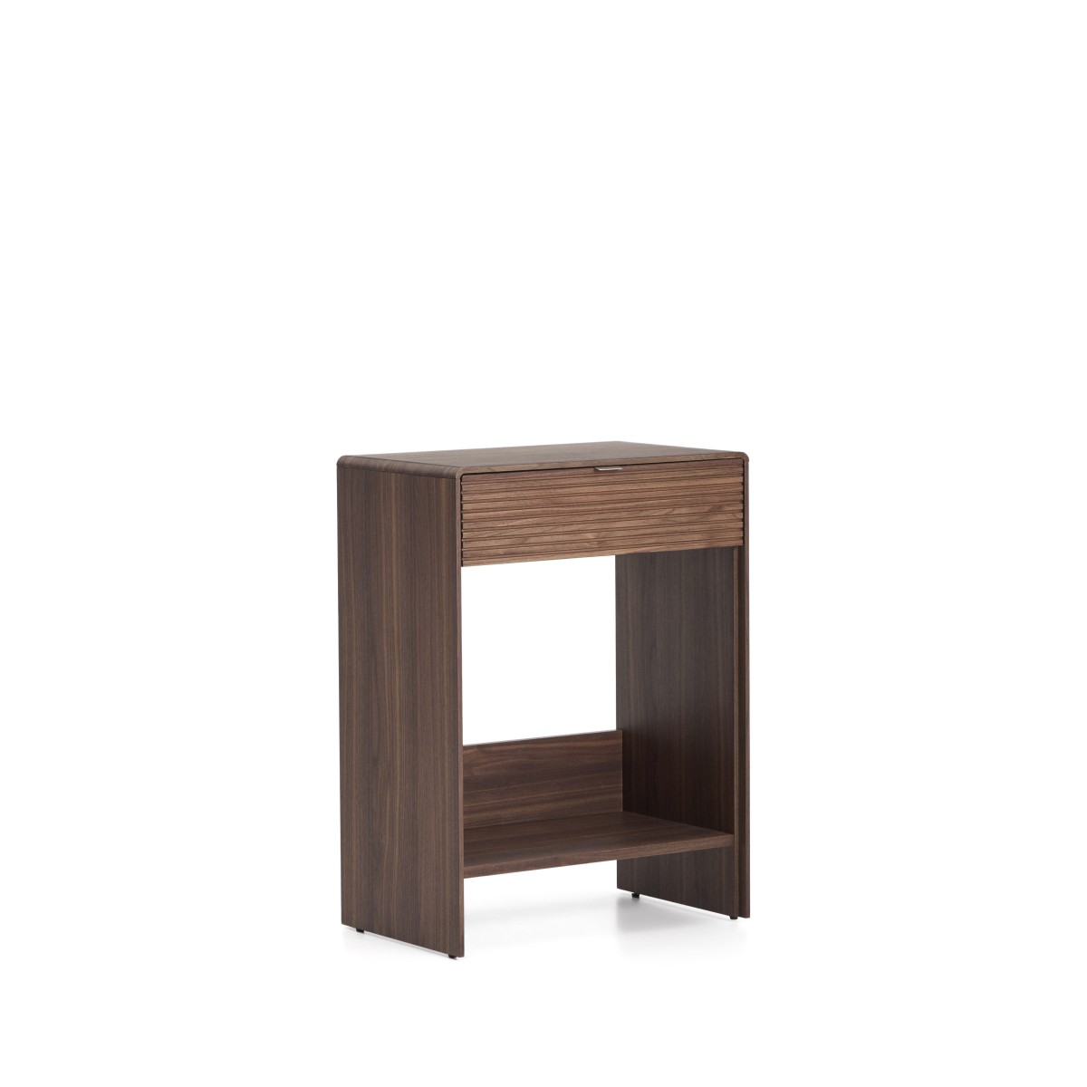 Буфет Norlen с ящиком и полкой из орехового шпона 60 x 81 см