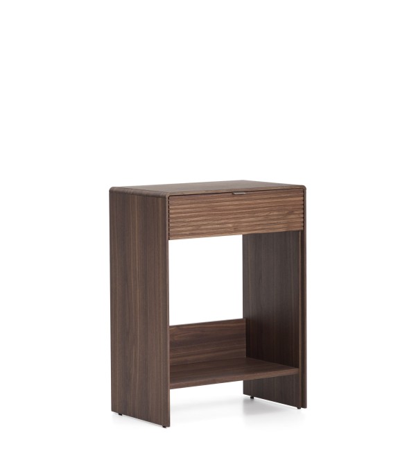 Буфет Norlen с ящиком и полкой из орехового шпона 60 x 81 см