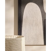 Абстрактная черно-белая картина Onure, 60 x 90 см