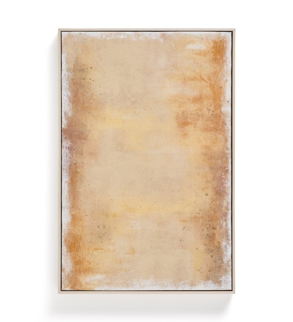Абстрактная картина Selnar желтая 60 x 90 см