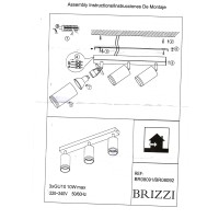 BR08091 Потолочный светильник-спот ARAS