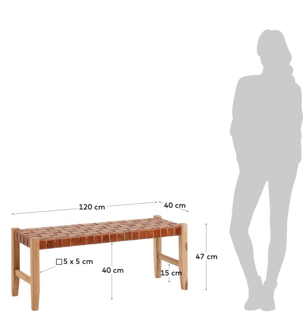 Банкетка Calixta 120 cm