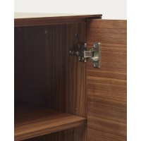 Vedrana Буфет из орехового шпона со стальными ножками 97,5 x 160 см