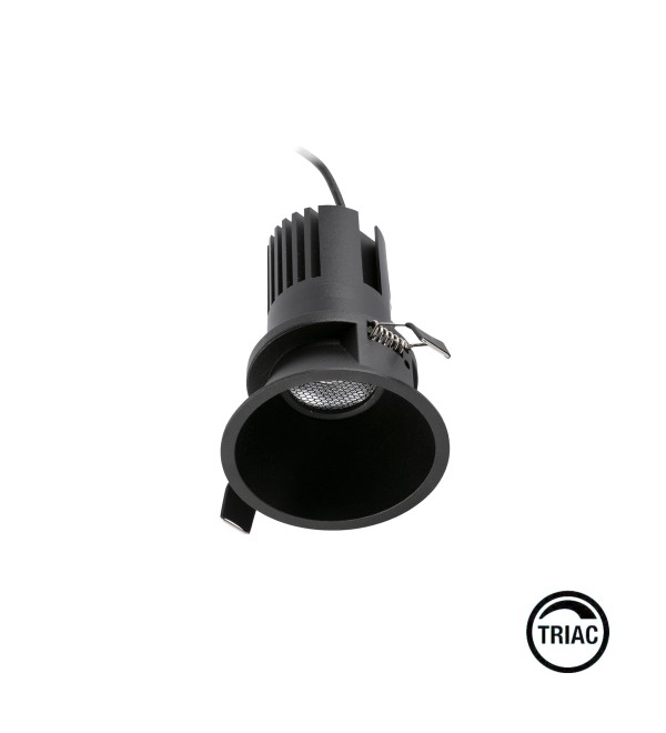 Встаиваемый светильник TULIPA DOWN SIM IP65 15W черный 15° 2700K CRI90 TRIAC