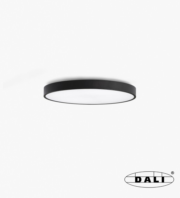 Потолочный светильник Domio Ш600 43W черный OPAL 3000K CRI80 DALI