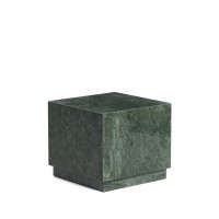 Приставной столик Sorein из зеленого мрамора 40 x 40 см