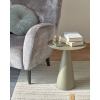 Приставной столик Shirel Ø 40 cm зеленый