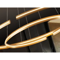Подвесной светильник Elipse золотой большой DIM BLUETOOTH