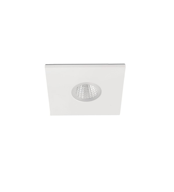 TAST SQ Белый встраиваемый светильник LED 5W 2700K