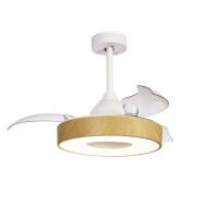 Люстра потолочная-вентилятор MANTRA COIN FAN MINI 8220 дерево