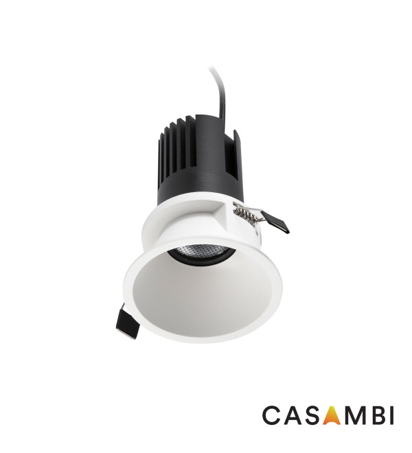 Встраиваемый светильник TULIPA DOWN SIM IP65 15W белый 50° 3000K CRI90 CASAMBI