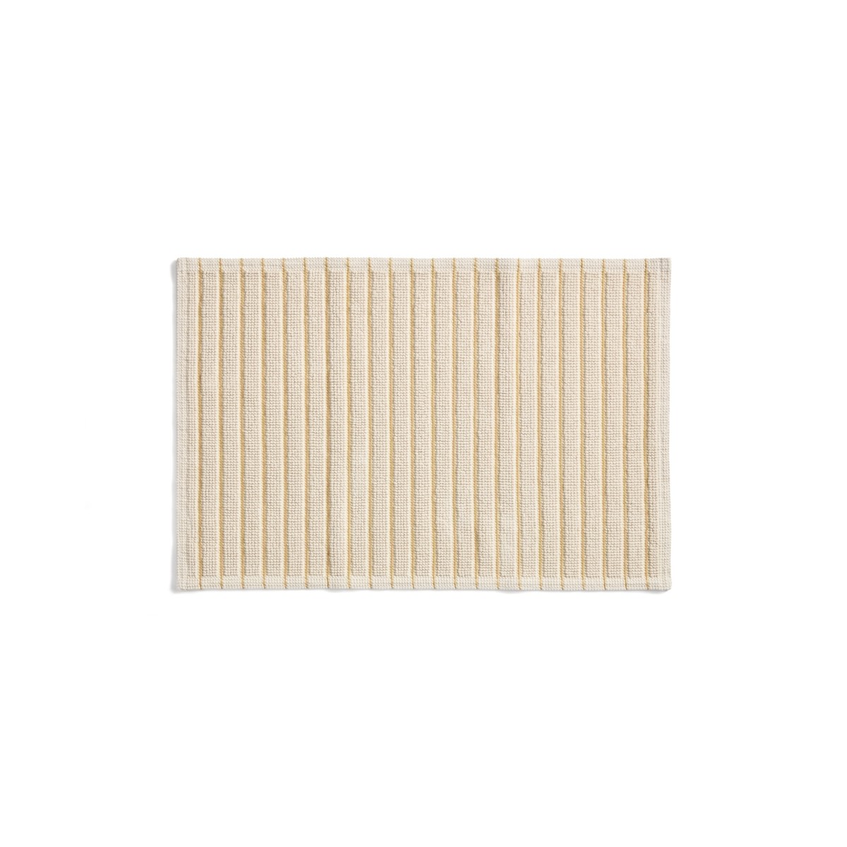 Хлопковый коврик для ванной Merade с желтыми полосками, 50 x 80 см