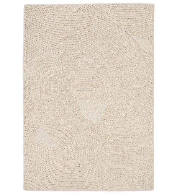 Ковер Domm из белой шерсти, 200 x 300 см
