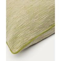 Чехол для подушки Brisella из жаккарда зелёного цвета 45 x 45 см