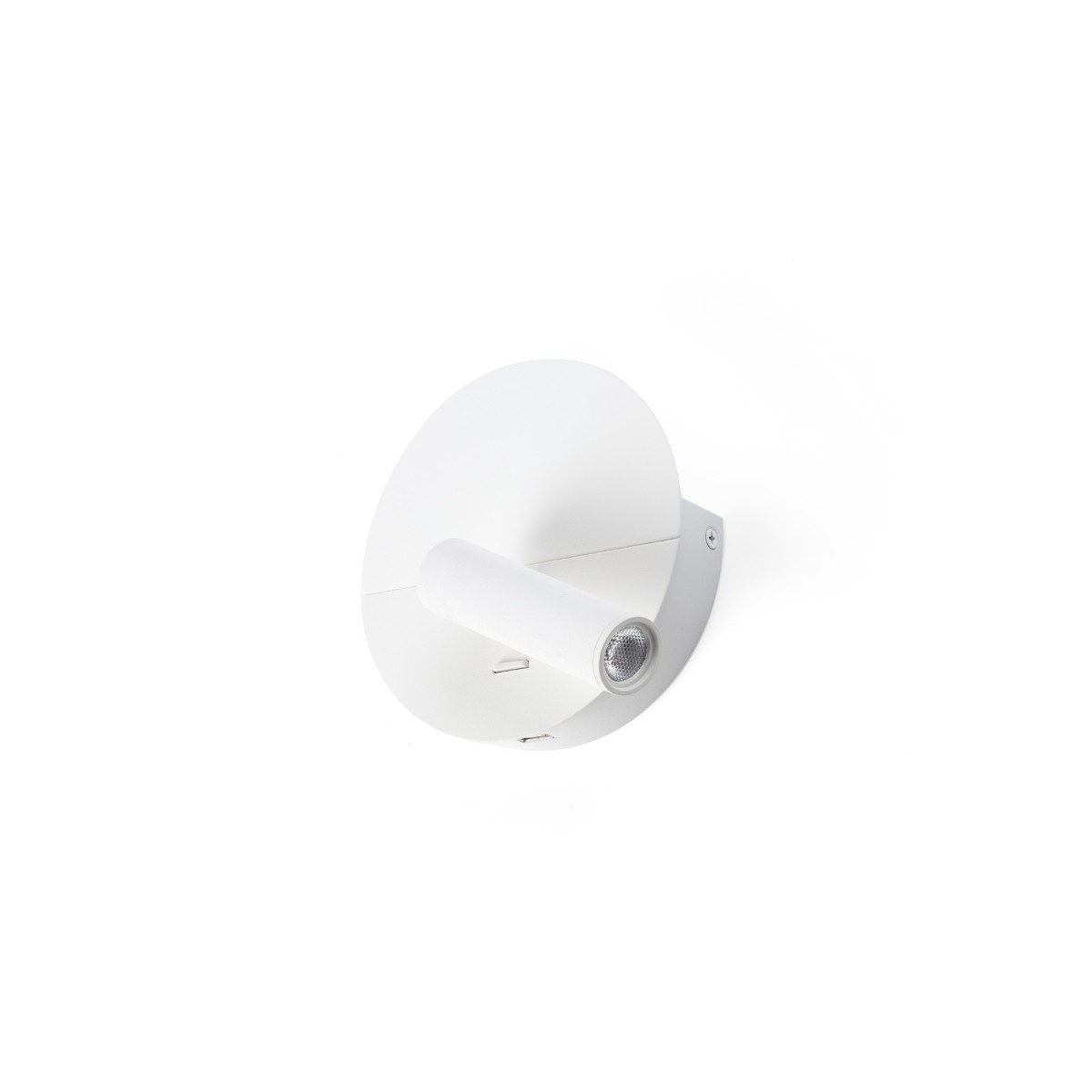 DUAS Бра с ридером белый USB C LED 3W 2700K