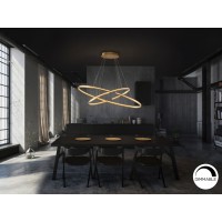 Подвесной светильник Elipse золотой большой DIM BLUETOOTH