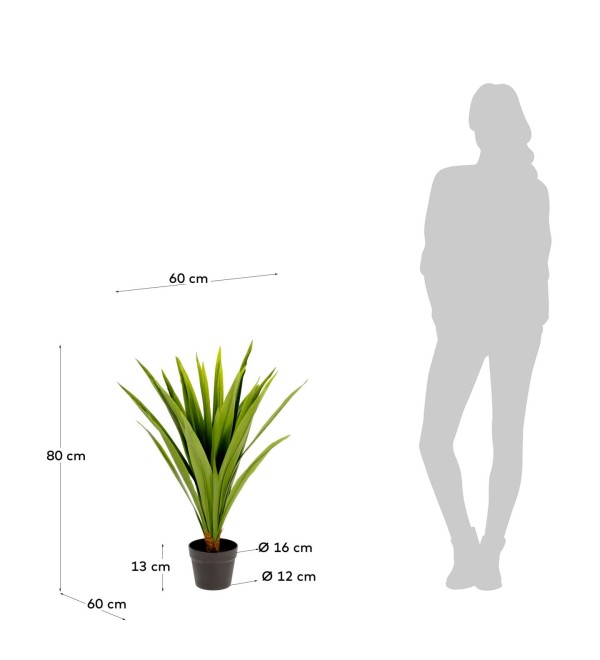 Flower Искусственная юкка 70см