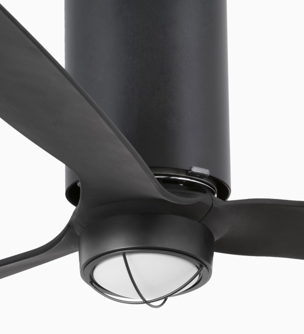 Потолочный вентилятор Mini Tube Fan LED мат. черный