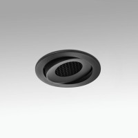 KIVI Встраиваемый светильник ORIENTABLE черный 7W 3000K 36° IP44