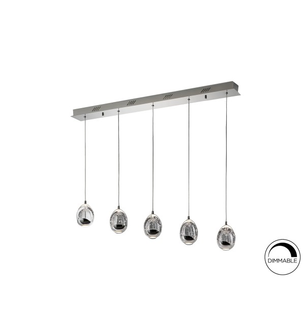 Подвесной светильник Rocio LED 5L хром