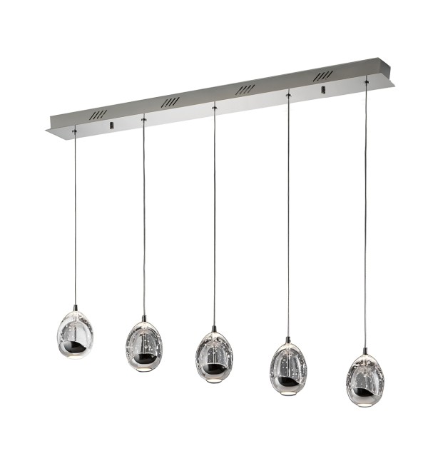 Подвесной светильник Rocio LED 5L хром