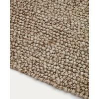 Lubrin Ковер из серой шерсти 200 x 300 см