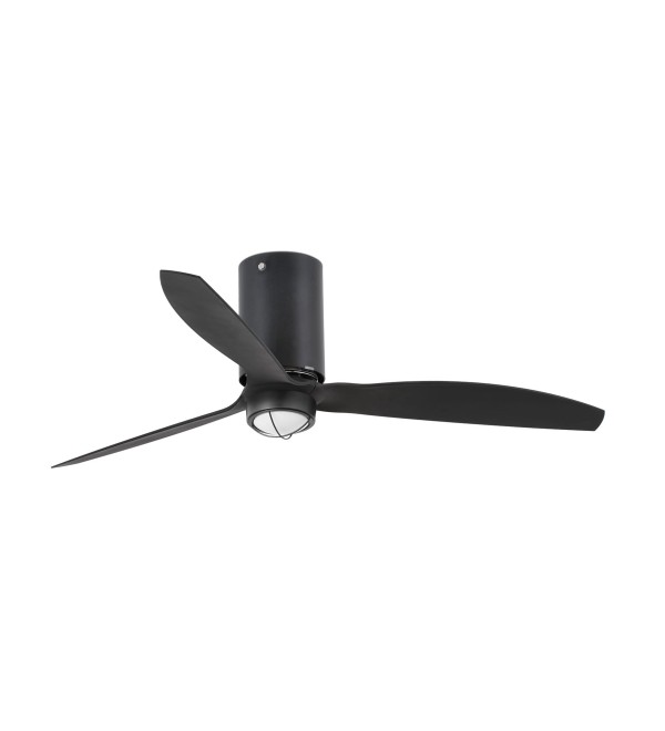 Потолочный вентилятор Mini Tube Fan LED мат. черный