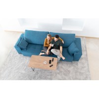 Диван раскладной Paradis 4pl ножки - пластик 3 cm AX+AX+V+V