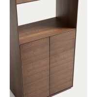Стеллаж Visala из орехового шпона, 60 x 209 см