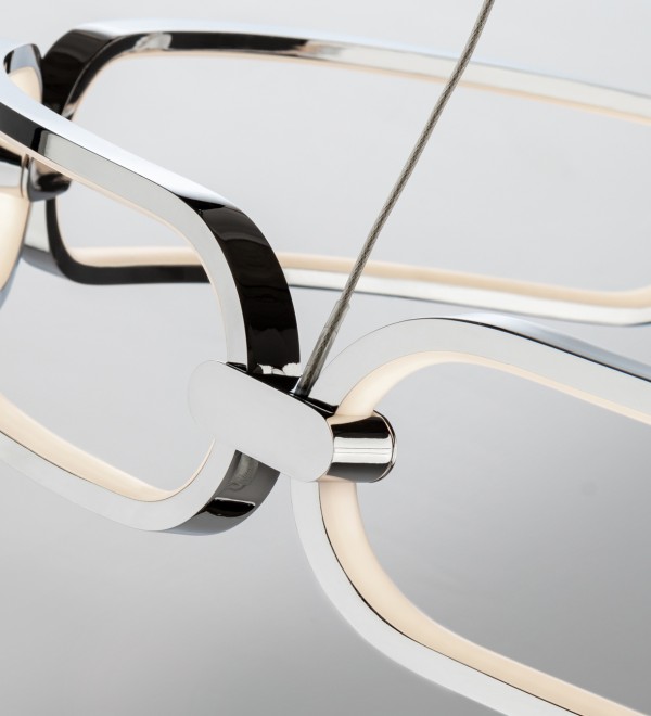Подвесной светильник Colette LED хром 60Ø DIM