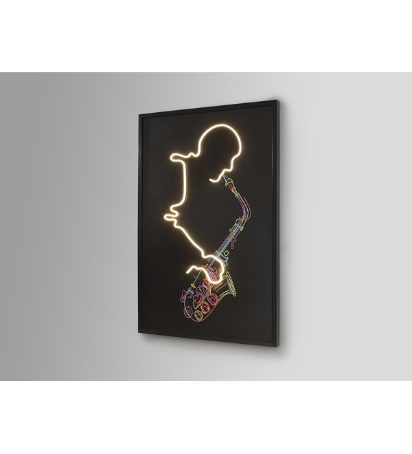 Saxofon Светодиодная картина LED 80X120