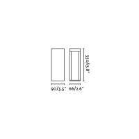CERLER 350 Ландшафтный светильник ржаво-коричневый 9W 2200-2700-3200-4000