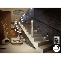 Подвесной светильник Sphere LED 27L Ø80 DIM BLUETOOTH CCT цветной