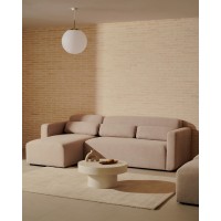 Neom Модульный диван с правым/левым шезлонгом бежевого цвета 263 см
